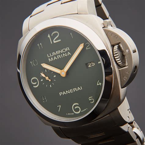 panerai luminor with suit|pre owned Panerai Luminor.